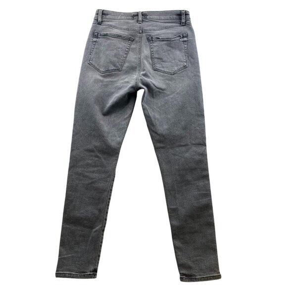 Loft Women's Jeans Size 28 Lot Of Two Skinny & Flare High Rise Kick Crop Casual - Picture 4 of 16